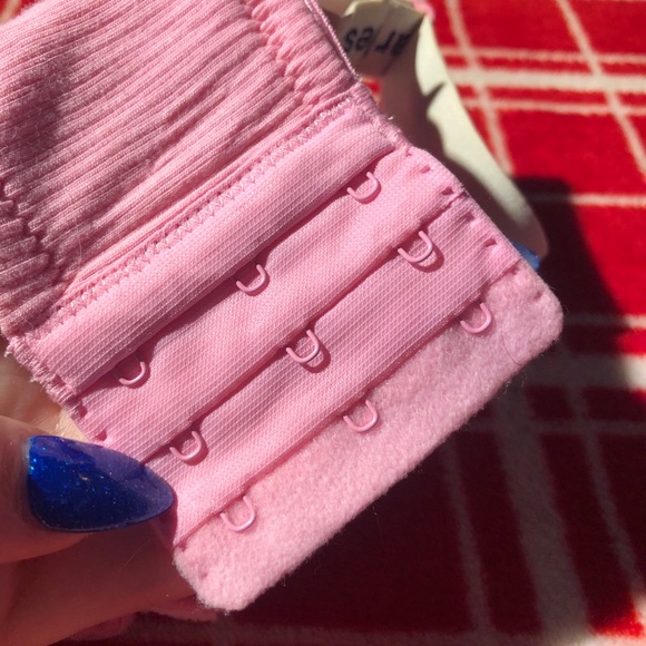 Pink Convertible Bandeau Bra - Picture 5 of 8